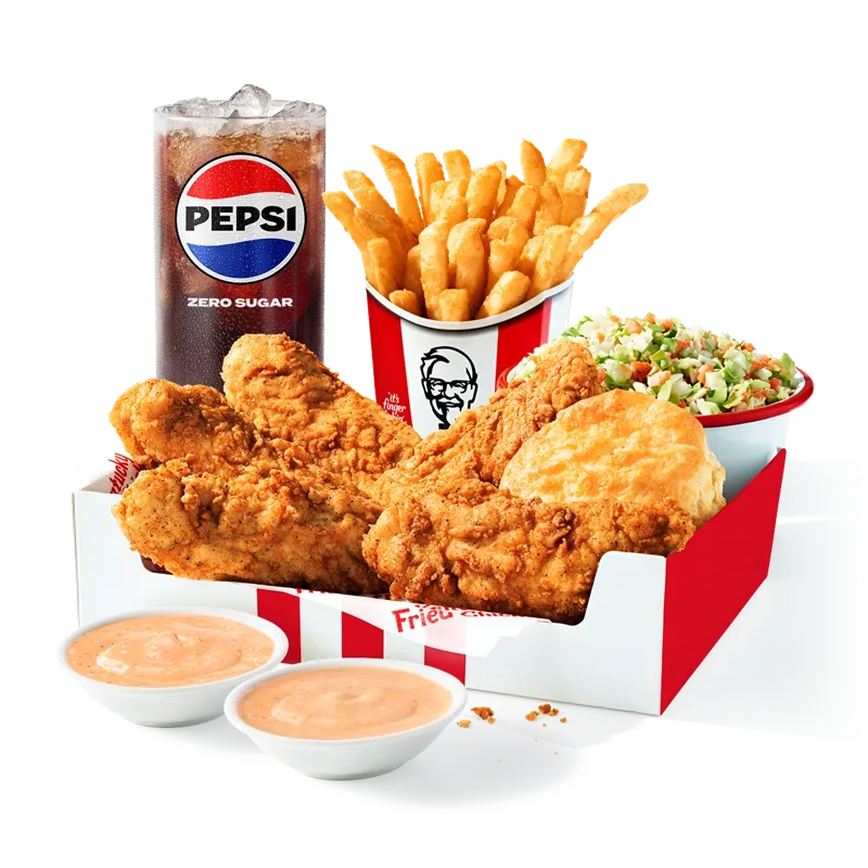 5 pc. Tenders Big Box Meal
