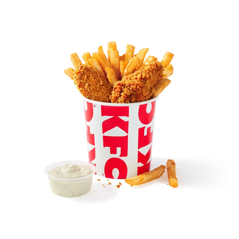 Double Crispy Hot Wings Go Bucket